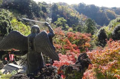 古都鎌倉　紅葉巡り　２０２２（後編）　半僧坊ー天園ハイキングー獅子舞（紅葉谷）ー鶴岡八幡宮ー鎌倉