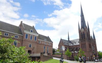 2019オランダ、ベルギーひとり旅05:ウールデン、星形の運河で囲まれた街