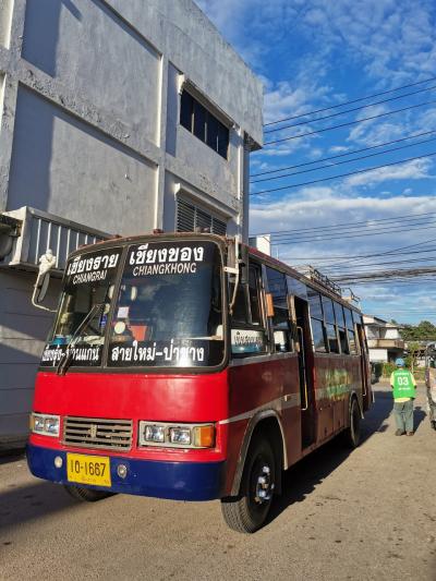 2022年7-9月　タイ旅2022夏#41 (チェンライからチェンコーンへバス旅)