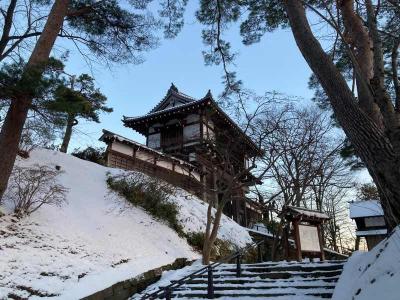 秋田、お城めぐり（三吉神社と横手）