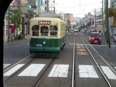 西九州新幹線とその周辺に行ってきた【その５】　路面電車資料館＆爆心地付近のお散歩と空港行きの高速船　