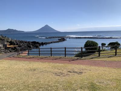 鹿児島のたび（後）　　開聞岳と海の美しい風景の指宿～霧島神宮と高千穂牧場の霧島へ。