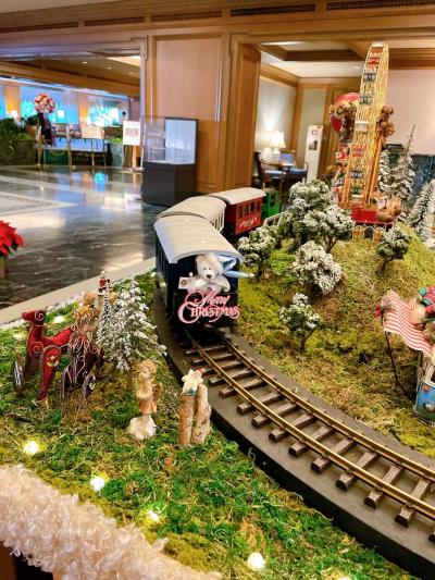 椿山荘70周年☆X'mas飾と憧れスイートに感激