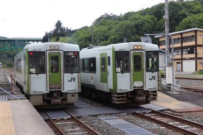 北上線走破～ほっとゆだ駅で途中下車～絶景カフェでまったり／男鹿線走破／ANAクラウンプラザ秋田泊