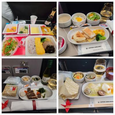 JAL　僅か2ヶ月以内5回の旅で、飲んで食べてJGC会員に