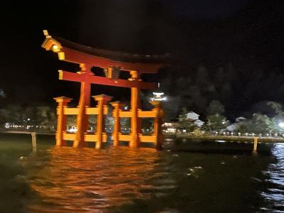 雪の広島☆呼ばれなかった厳島神社