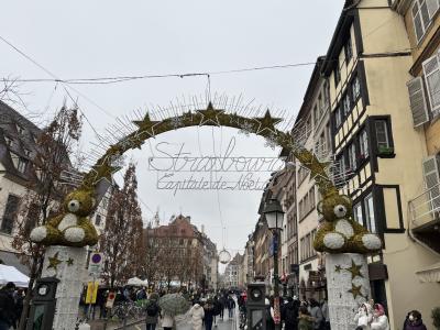 3年ぶりの海外旅行はクリスマスマーケットツアー２　ストラスブールのクリスマスマーケット