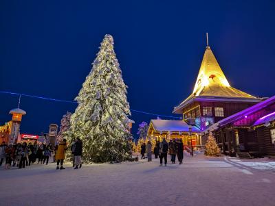 【フィンランド】クリスマスシーズンの北欧、中欧周遊～②ロヴァニエミ（サンタクロース村）