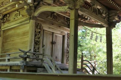 秋の松茸グルメ旅♪　Vol.49 ☆別所温泉：森の別所神社♪