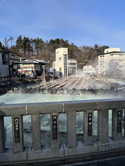 草津温泉でプチ湯治１