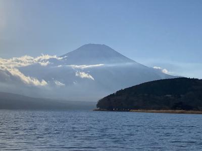 2022年登り納め　富士山ビューを狙って山中湖周辺ハイキング