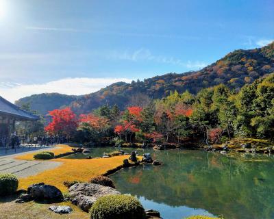 終わる秋を追いかけて・・紅燃ゆる古都へ＊～嵯峨・嵐山～＊