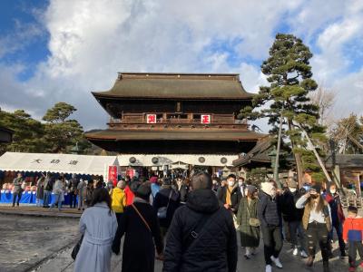 2023善光寺へ初詣　