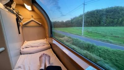 0泊2日弾丸】寝台特急サンライズ出雲 最狭個室ソロに乗ってきた』島根