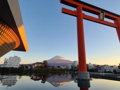 富士山浅間大社様へ、初詣（富士宮やきそば、特急富士川号）