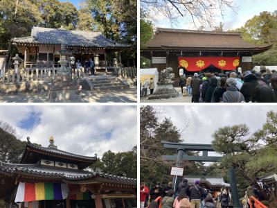 謹賀新年2023　三福詣り　＋多太神社、多田神社参拝