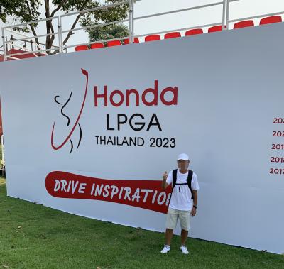 2023 1月 乾季のパタヤ ロングステイでゴルフ,４年振りにHonda LPGA Thailandも観戦