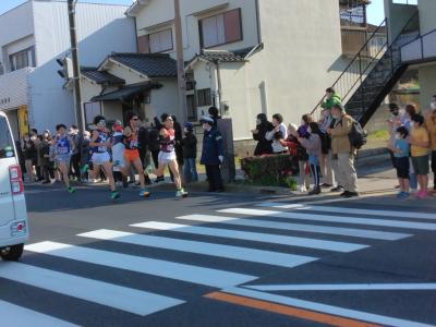 箱根駅伝応援と国府津散歩