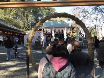 千二百年の歴史を持つ横浜の星川杉山神社で初詣　