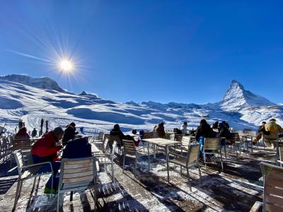 スイス・ツェルマットでスキー(3) = スネガ・ロートホルンからゴルナーグラート エリア =