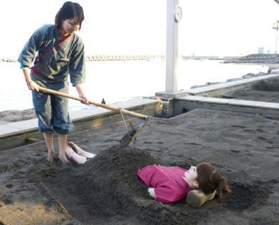 夜間フェリーさんふらわあで行く別府②砂湯