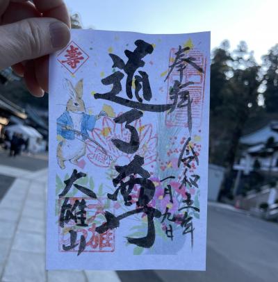 初詣は大雄山最乗寺へ