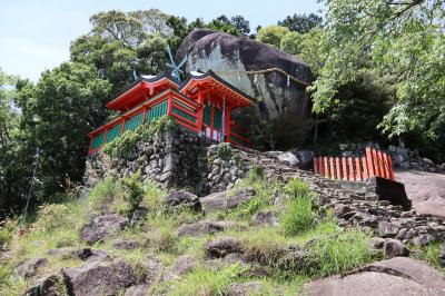 538段の急峻な石段を登り神倉神社を参拝