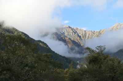 秋の上高地旅♪　Vol.32 ☆上高地帝国ホテル：ベランダ付きツインルームから美しい風景♪