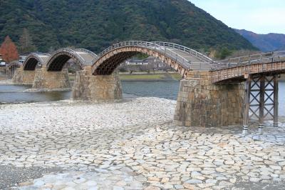 錦帯橋(山口県岩国市)へ・・・