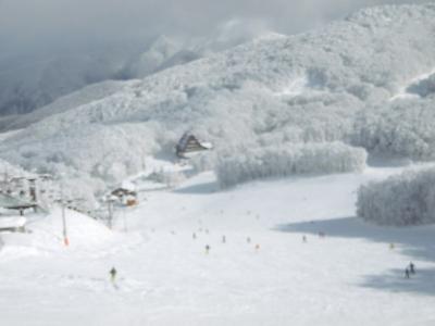 会津たかつえスキー場、蔵王温泉スキー場で滑る その②
