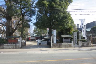 久留米市観光案内所でもらった地図を頼りに日吉町、寺町を中心に歩きました。