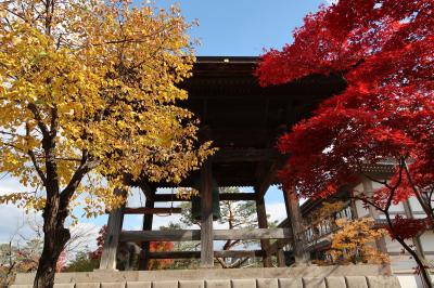 秋の信州プチ湯治旅　戸倉上山田温泉に宿泊して善光寺を参拝(おしぼりうどん・信州そば)