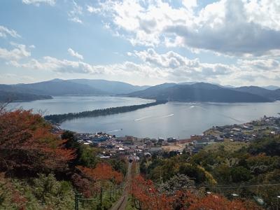 関西２０２２秋旅行記　【２】天橋立２（観光船＆傘松公園）