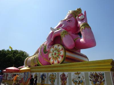 「ピンクのガネーシャ」への道　自力で行ってみました！