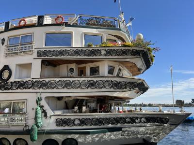 2023年1月エジプト世界遺産とナイル川クルーズの旅 その4 ナイル川クルーズ船滞在編