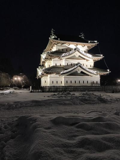 冬の青森で雪見旅