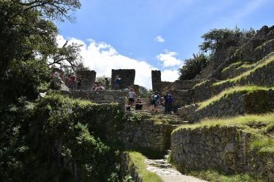 2018年ペルー・ボリビア旅行記　第17回　マチュピチュ遺跡観光その7　インカ古道を歩き太陽の門へ