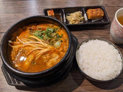 梅田で韓国料理ランチ＆なにわ健康ランド湯～とぴあで入浴