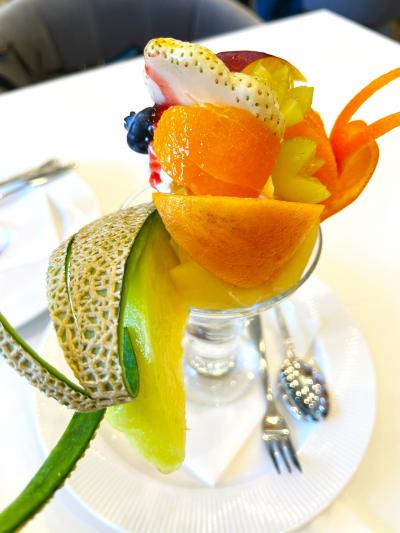 年明けは富士山と駿河湾 (4) … 駿府城・静岡イチゴのスイーツ