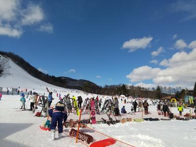 新年早々長男夫婦とスキー旅行へ行こう～(^▽^)/ーIN草津温泉スキー①