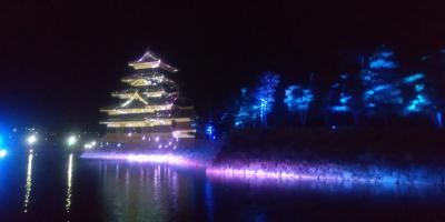 No.2:新春の富士山を巡る3泊4日の旅：松本城（ライトアップ）・姨捨山（2023年1月20日～23日）