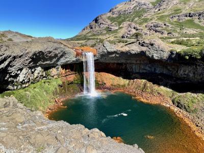 イグアスだけじゃない アルゼンチンの名滝 アグリオの滝 Salto del Agrio