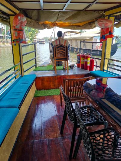 南インド・ケララ2023･･･（3）ハウスボートで水とヤシの楽園を満喫