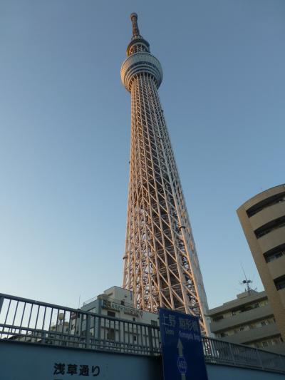 【2022年12月】東京スカイツリーを見に行こう【錦糸町1泊2日】