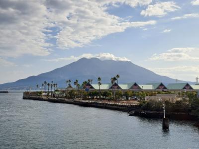 今年は全都道府県制覇！今月は、弾丸日帰り鹿児島県。桜島と温泉と芋焼酎(^-^)