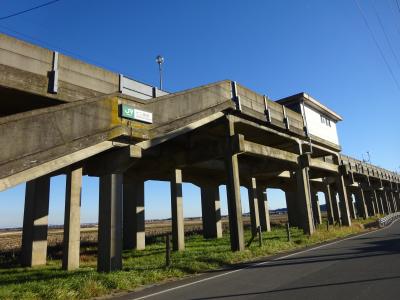 ショートトリップ・銚子方面へぶらり【その２】　秘境駅？鹿島線・十二橋駅を訪れる