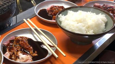 岐阜市から愛知県　懐かしさを感じる老舗焼き肉屋「美奈登」で晩飯