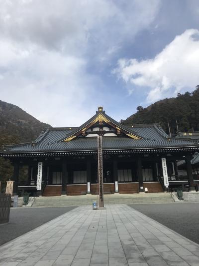 身延山久遠寺へ念願の参拝