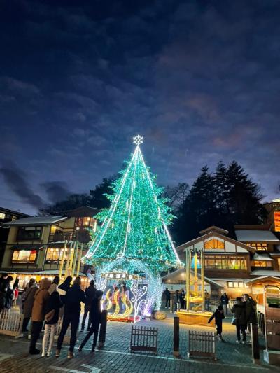 新年早々長男夫婦とスキー旅行へ行こう&#9975;ー草津温泉・湯畑②