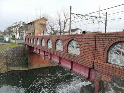 たまにはベタな廃線跡めぐり2212　「日本煉瓦製造専用鉄道の廃線跡とJR深谷駅周辺を歩いてみました。」　　　～深谷・埼玉～